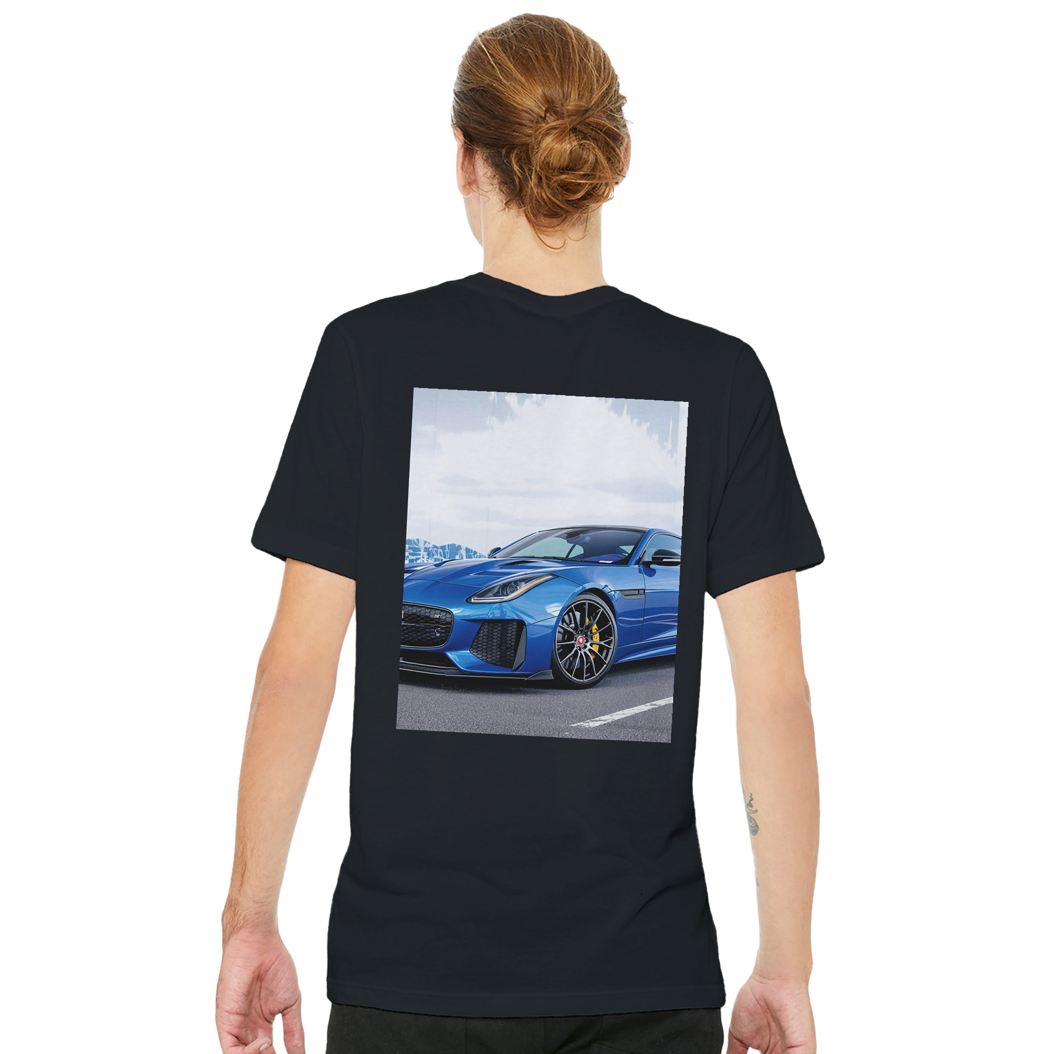 Jaguar F Type Svr T-Shirt — detail view | Wild Thread Co