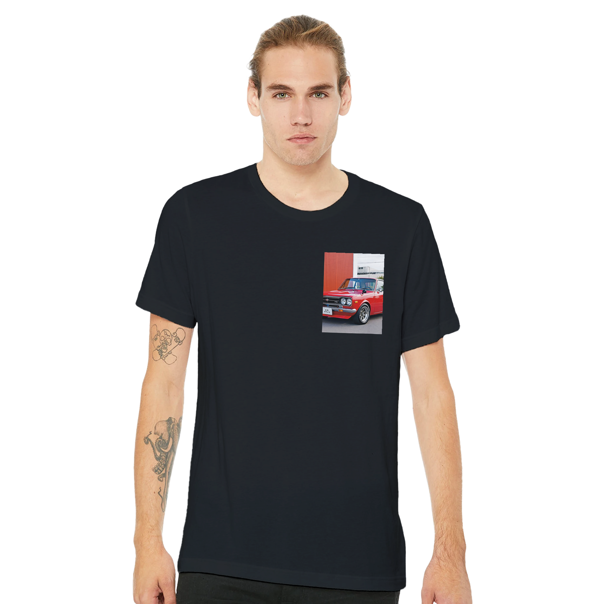 Kenmeri Skyline T-Shirt — detail view | Wild Thread Co