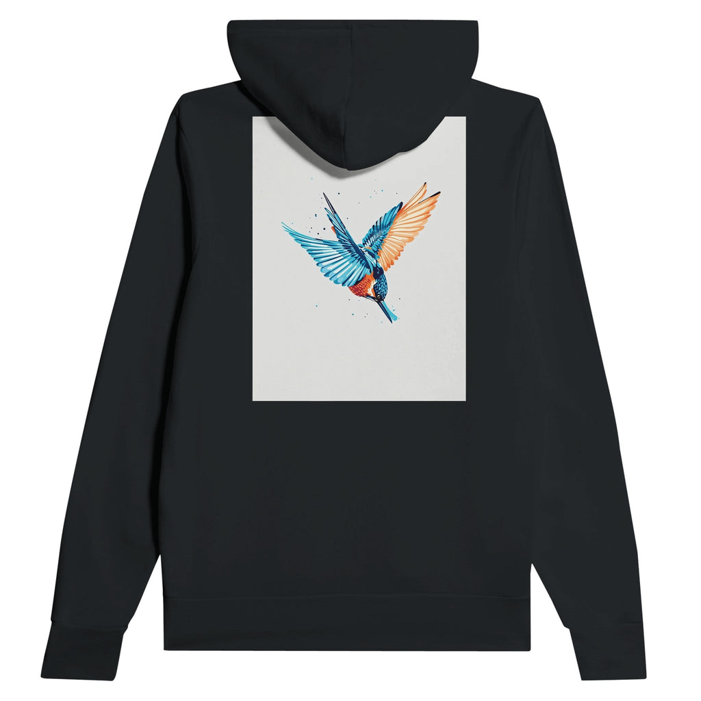 Kingfisher Electric Dive Hoodie | British Wildlife Hoodie - Wild Thread Co