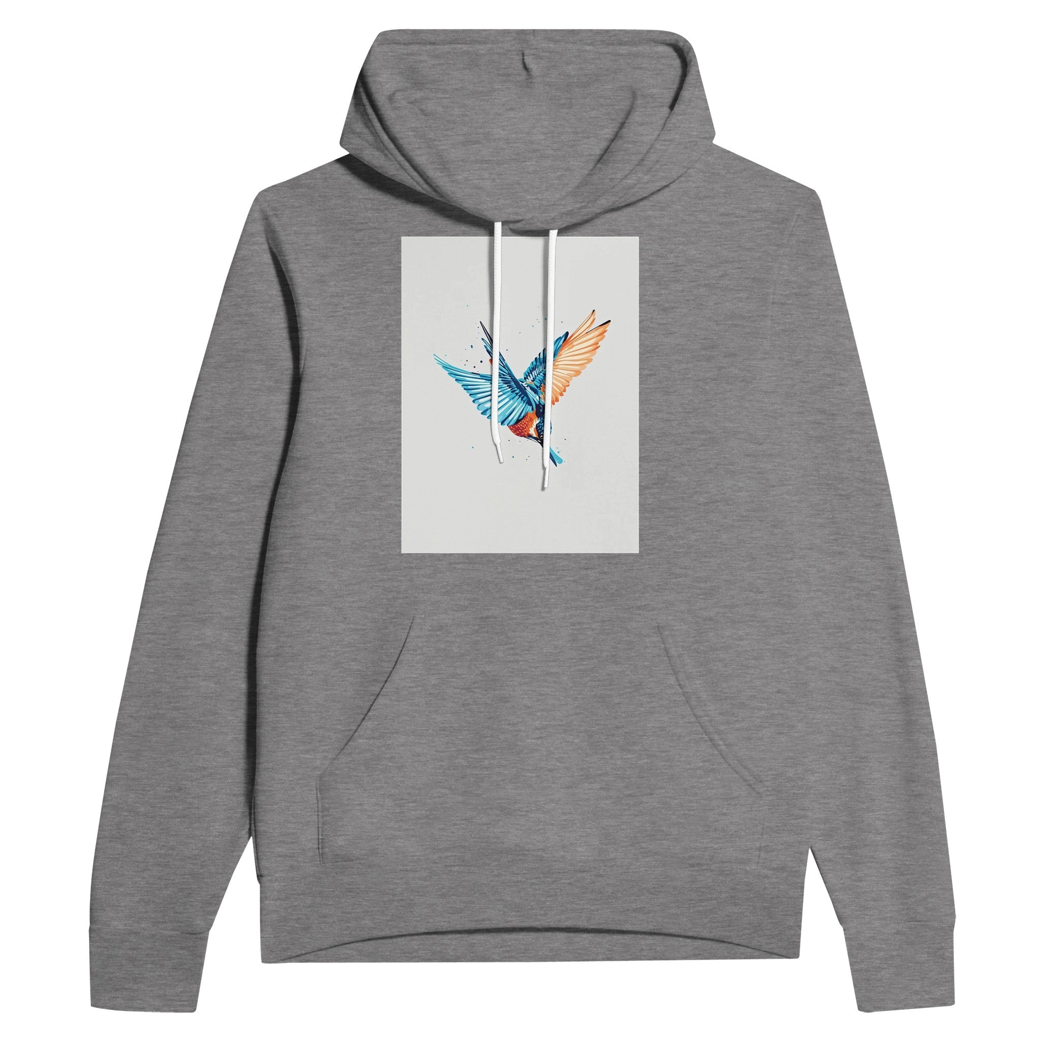 Kingfisher Electric Dive Hoodie | British Wildlife Hoodie - Wild Thread Co