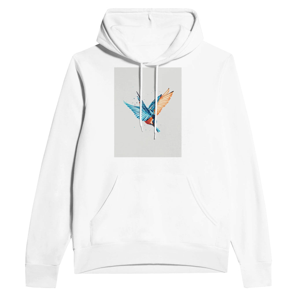 Kingfisher Electric Dive Hoodie | British Wildlife Hoodie - Wild Thread Co