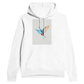 Kingfisher Electric Dive Hoodie | British Wildlife Hoodie - Wild Thread Co