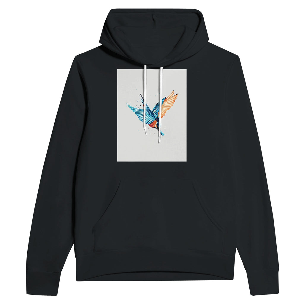 Kingfisher Electric Dive Hoodie | British Wildlife Hoodie - Wild Thread Co