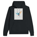 Kingfisher Electric Dive Hoodie | British Wildlife Hoodie - Wild Thread Co
