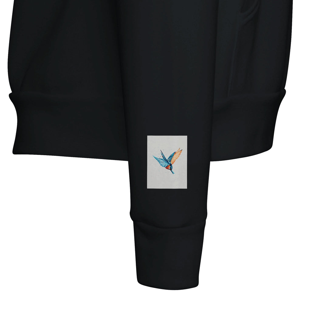Kingfisher Electric Dive Hoodie | British Wildlife Hoodie - Wild Thread Co