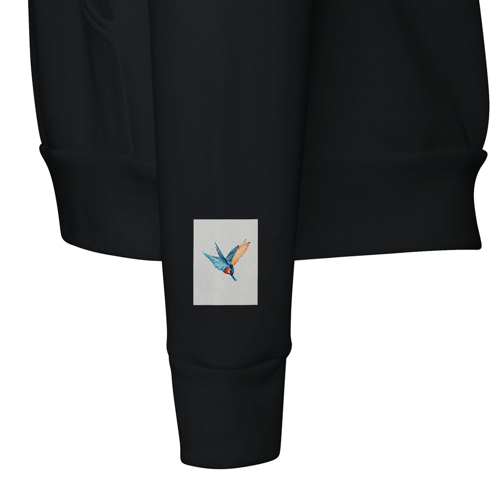 Kingfisher Electric Dive Hoodie | British Wildlife Hoodie - Wild Thread Co