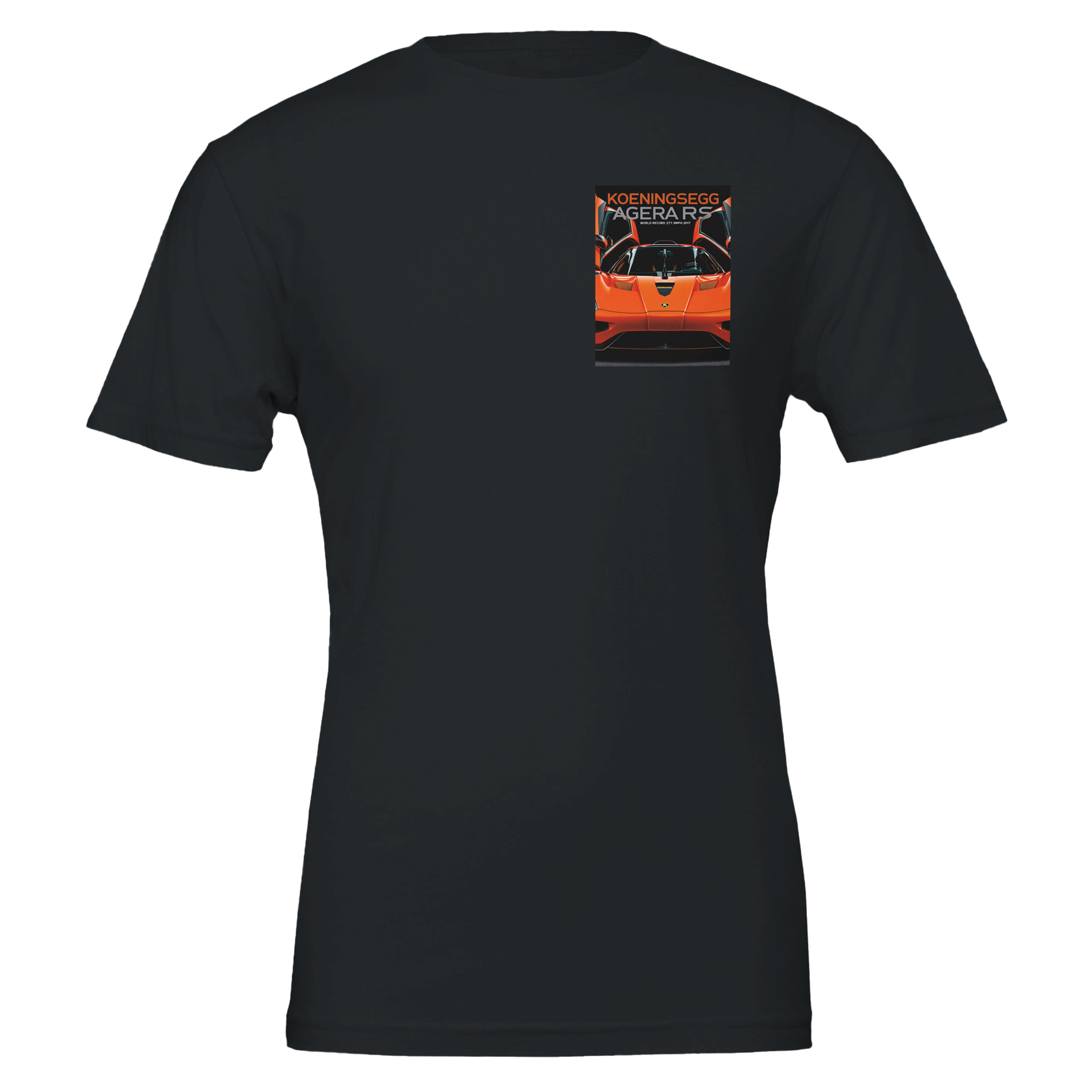 Koenigsegg Agera Rs 277mph Orange — T-Shirt | Wild Thread Co UK