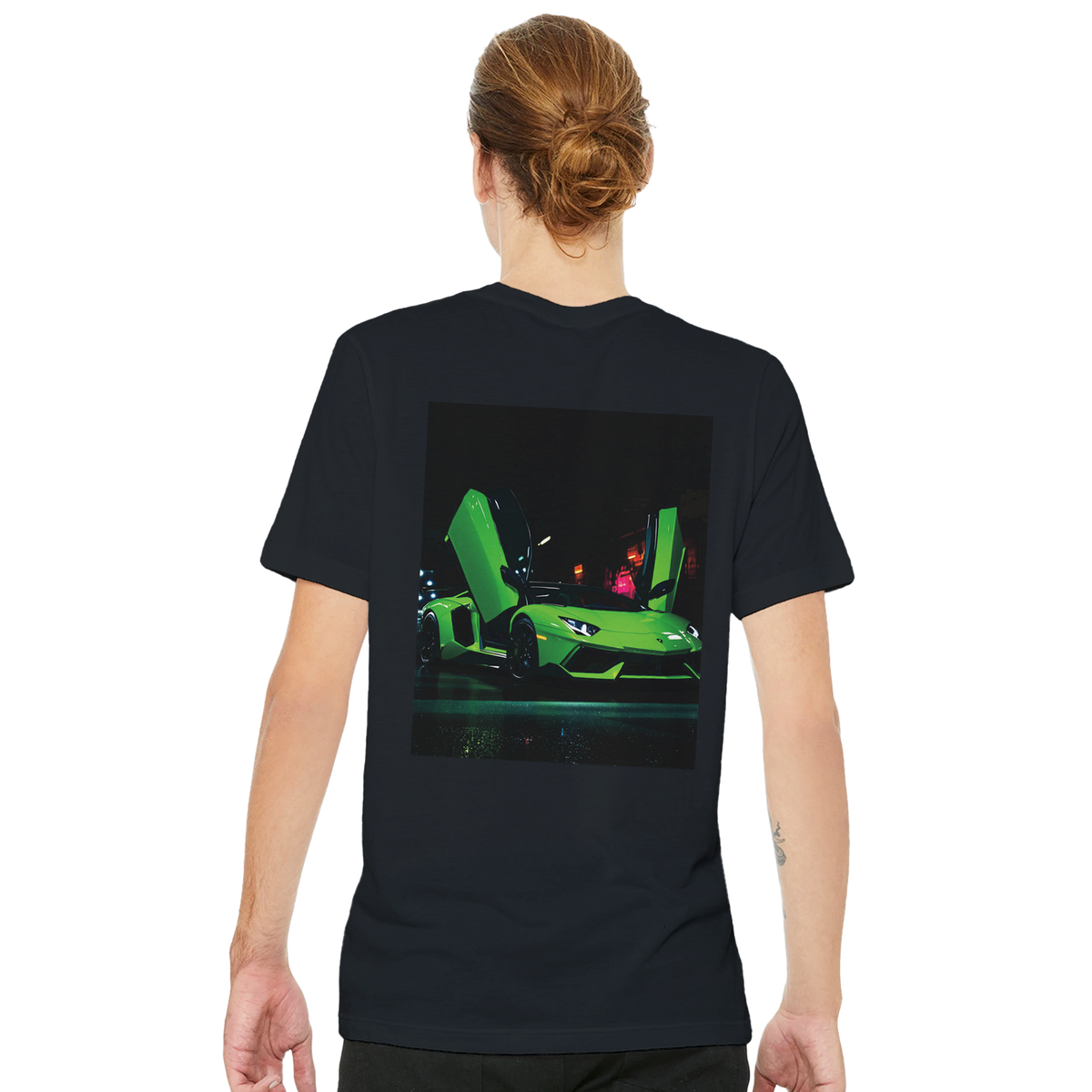 Lamborghini Aventador Neon T-Shirt | Car Enthusiast Gift UK - Wild Thread Co