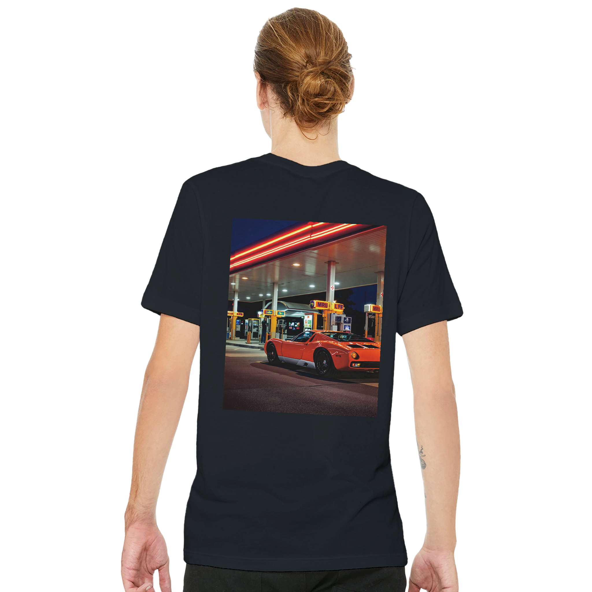 Lamborghini Miura T-Shirt — detail view | Wild Thread Co
