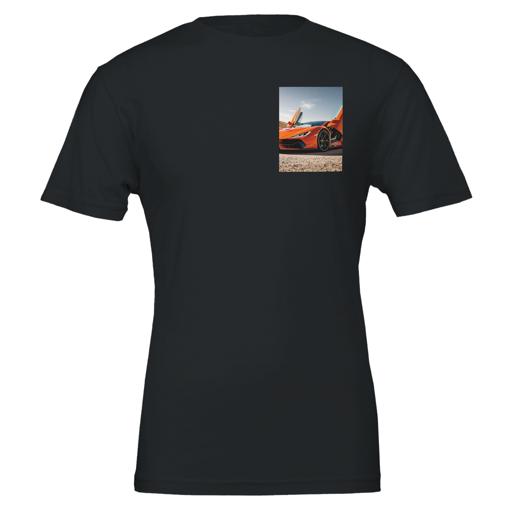 Lamborghini Revuelto T-Shirt — detail view | Wild Thread Co