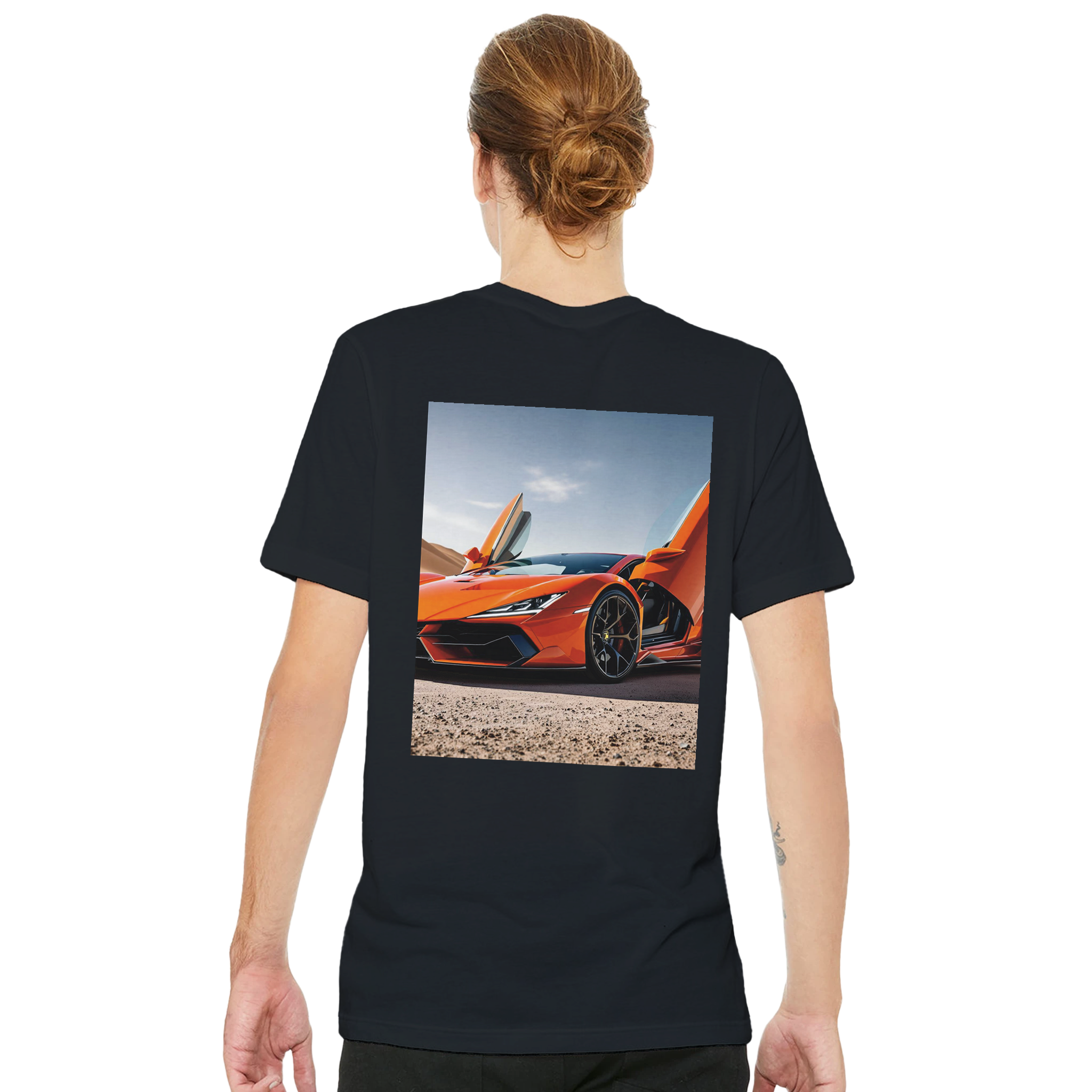Lamborghini Revuelto T-Shirt — detail view | Wild Thread Co