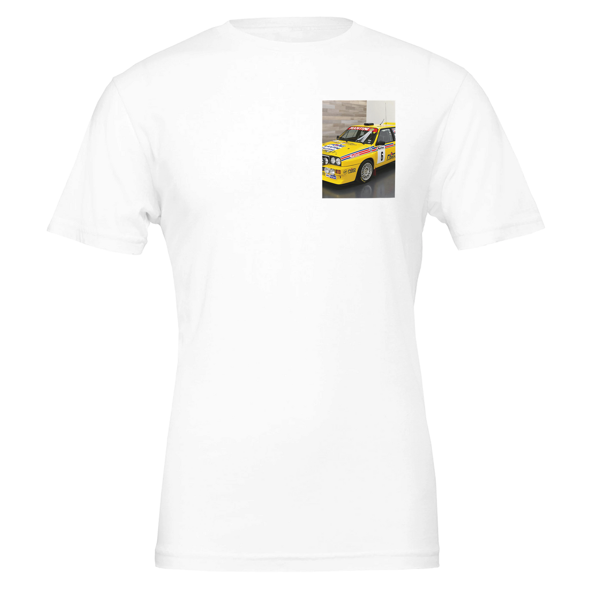 Lancia Delta Integrale | T-Shirt | Garage Workshop Wall Art - Wild Thread Co