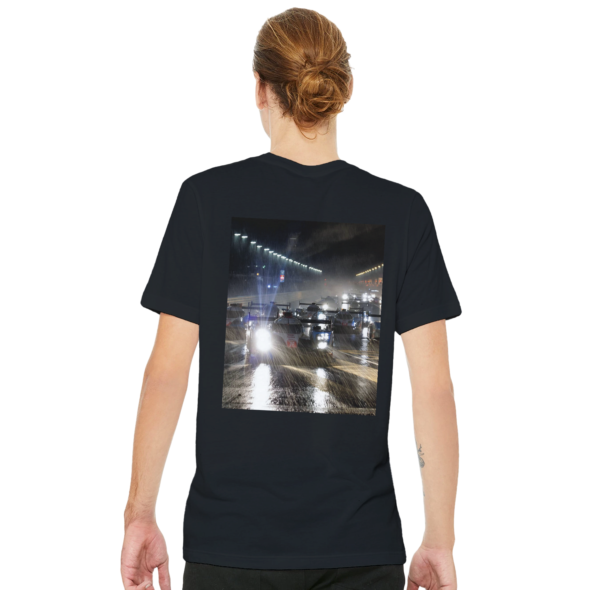 Le Mans Night Racing T-Shirt — detail view | Wild Thread Co
