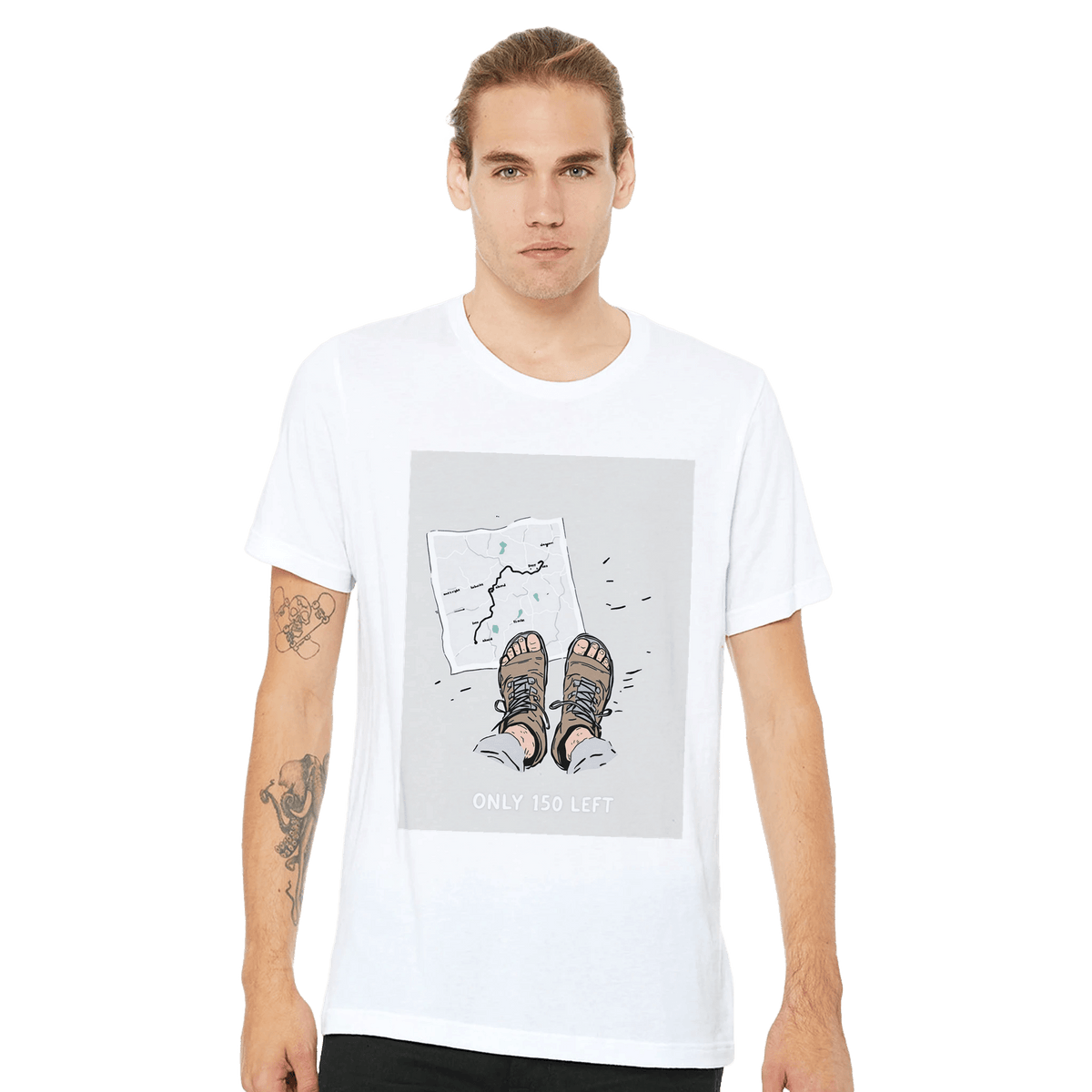 Long Distance Walking Shirt | Hiking Humour Blister Tee - Wild Thread Co