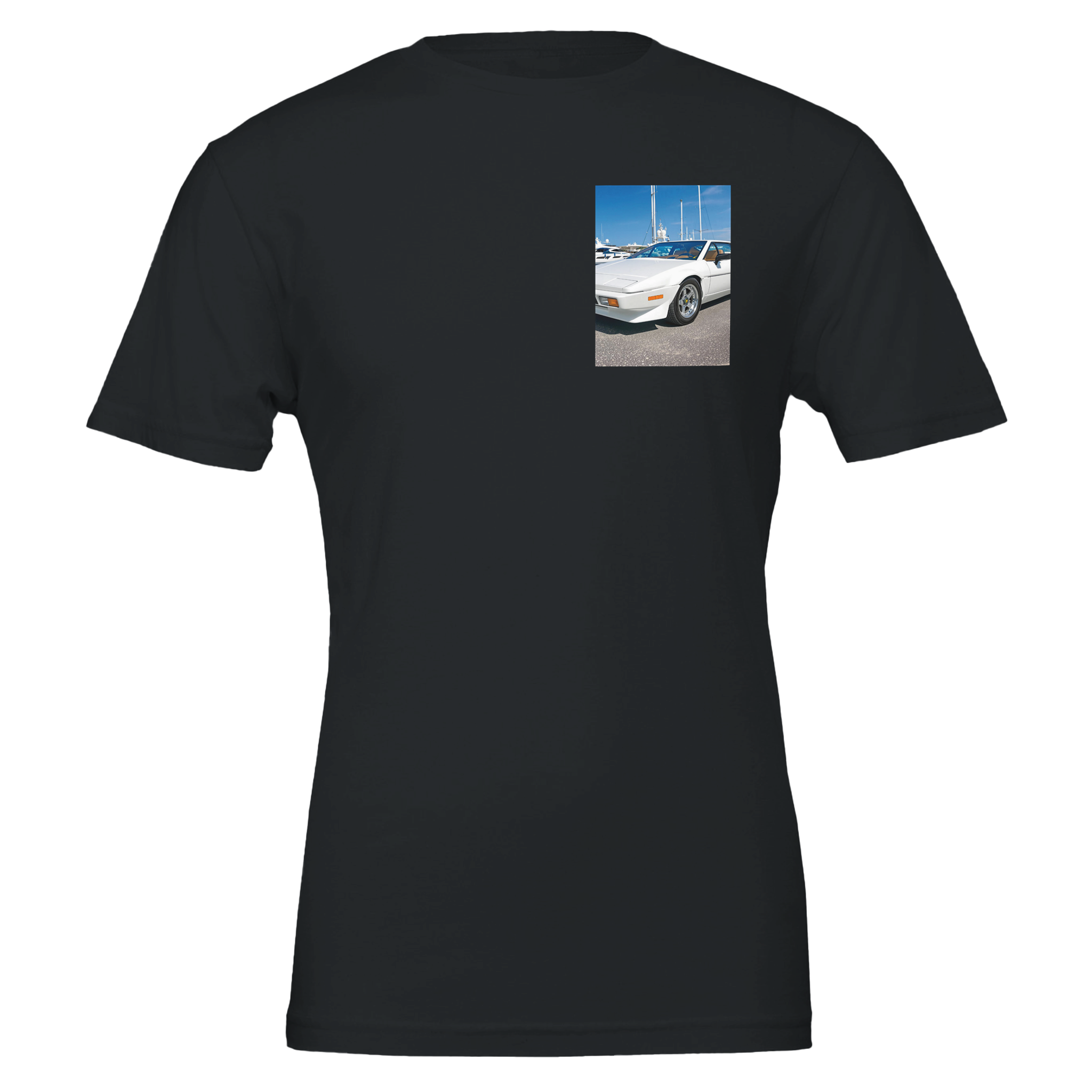 Lotus Esprit White — T-Shirt | Wild Thread Co UK