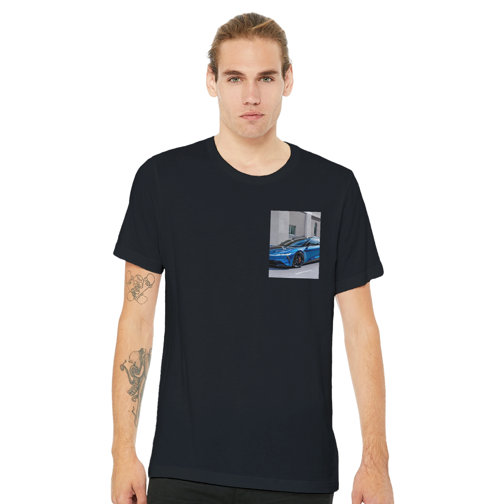 Lucid Air Sapphire T-Shirt — detail view | Wild Thread Co