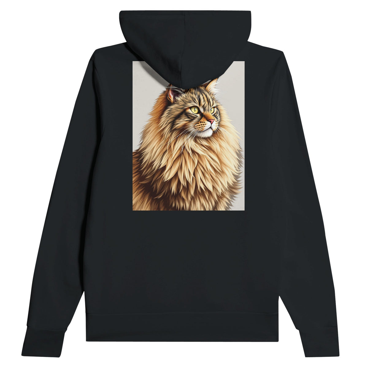 Maine Coon Majestic Hoodie | Unique Gift UK - Wild Thread Co