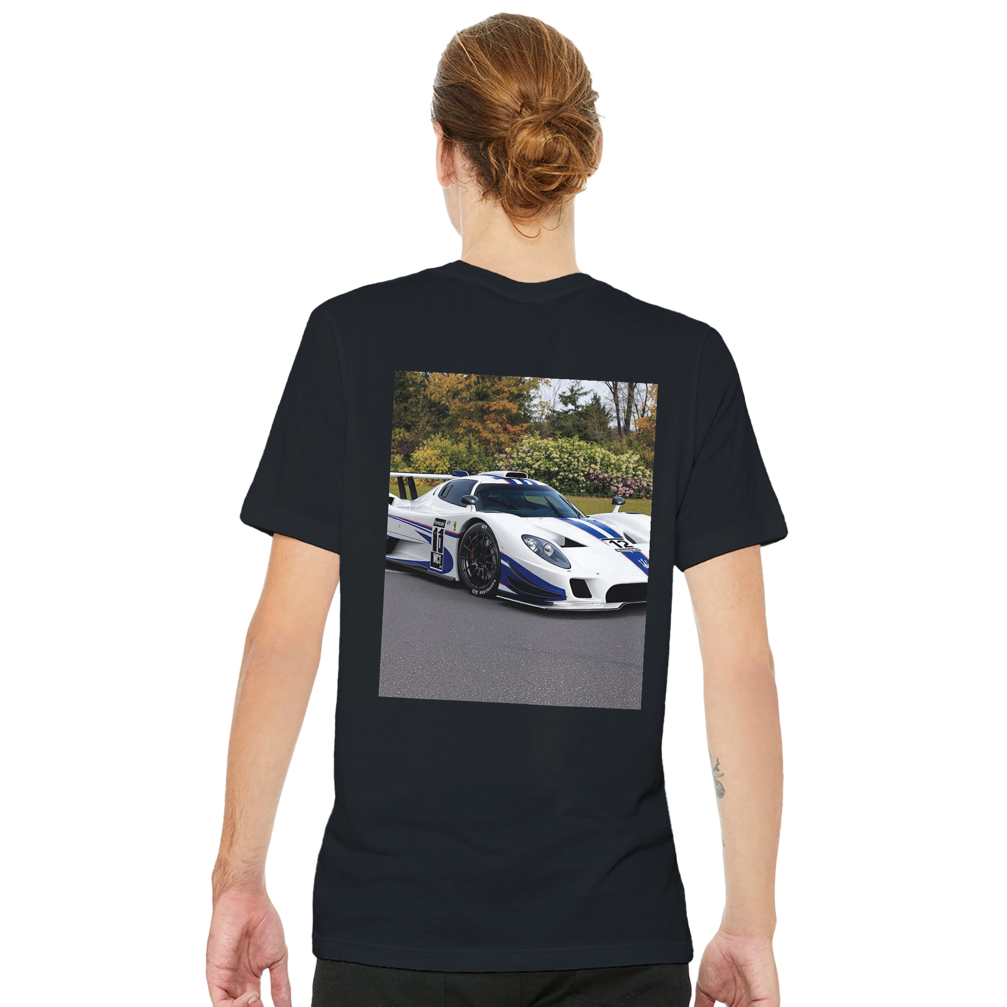 Maserati Mc12 T-Shirt — detail view | Wild Thread Co