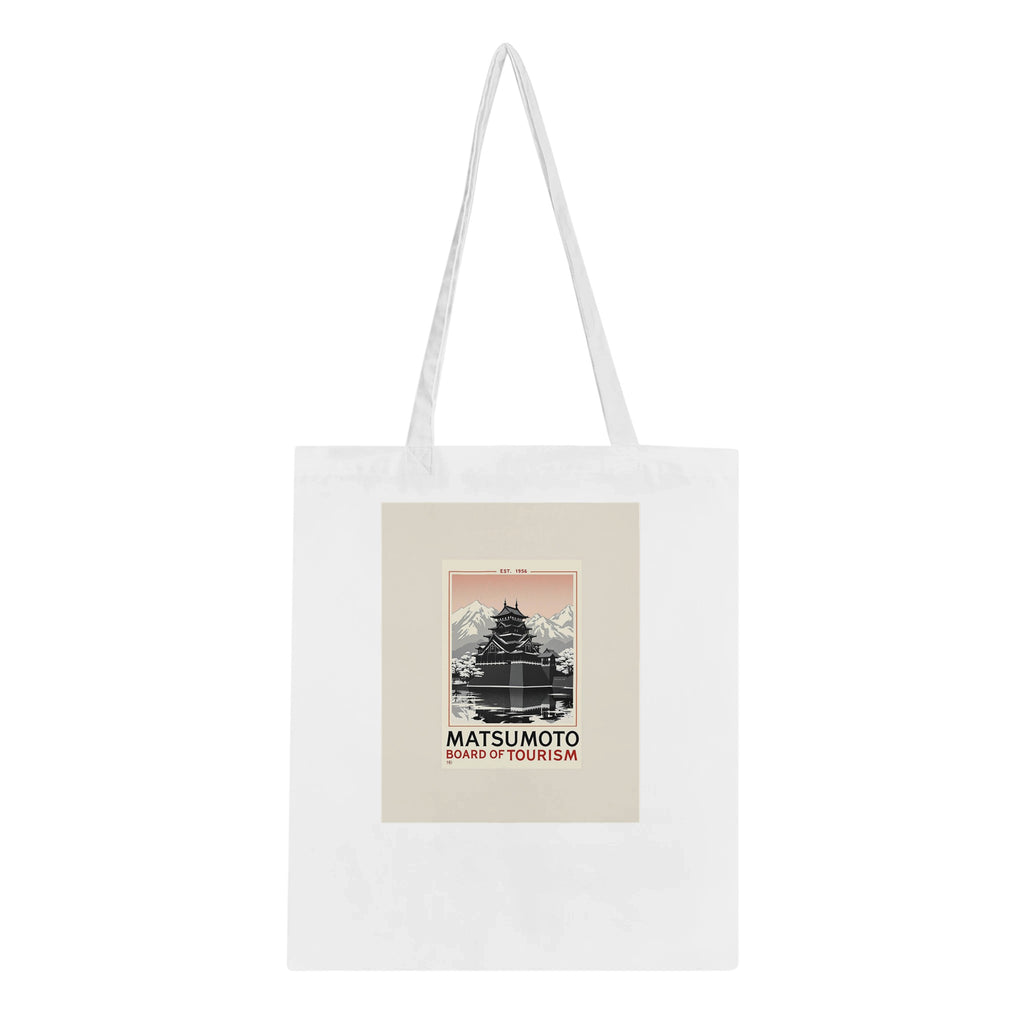 Matsumoto Vintage Travel Tote Bag Cotton Shopper UK — Tote Bag | Wild Thread Co UK