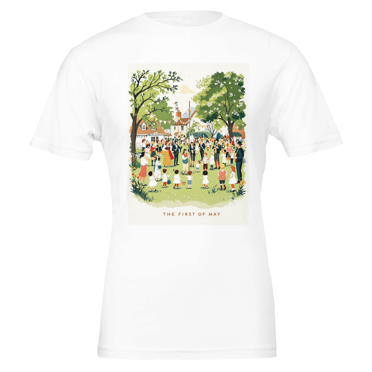 May Day Folk Tradition T-Shirt | Maypole Tee UK - Wild Thread Co