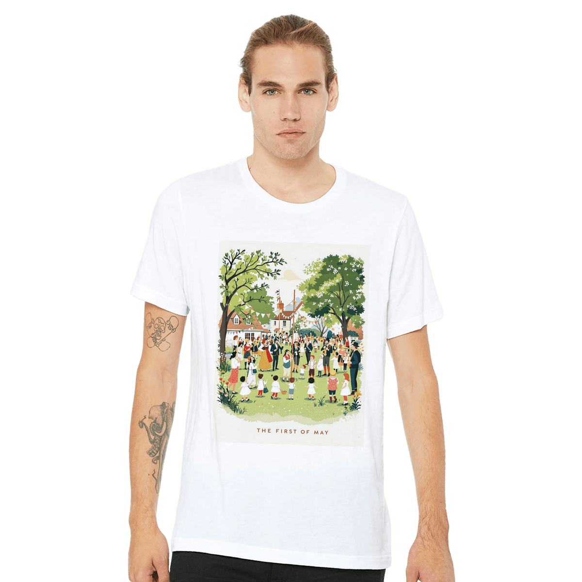 May Day Folk Tradition T-Shirt | Maypole Tee UK - Wild Thread Co