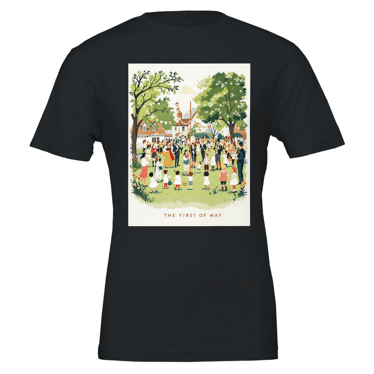 May Day Folk Tradition T-Shirt | Maypole Tee UK - Wild Thread Co