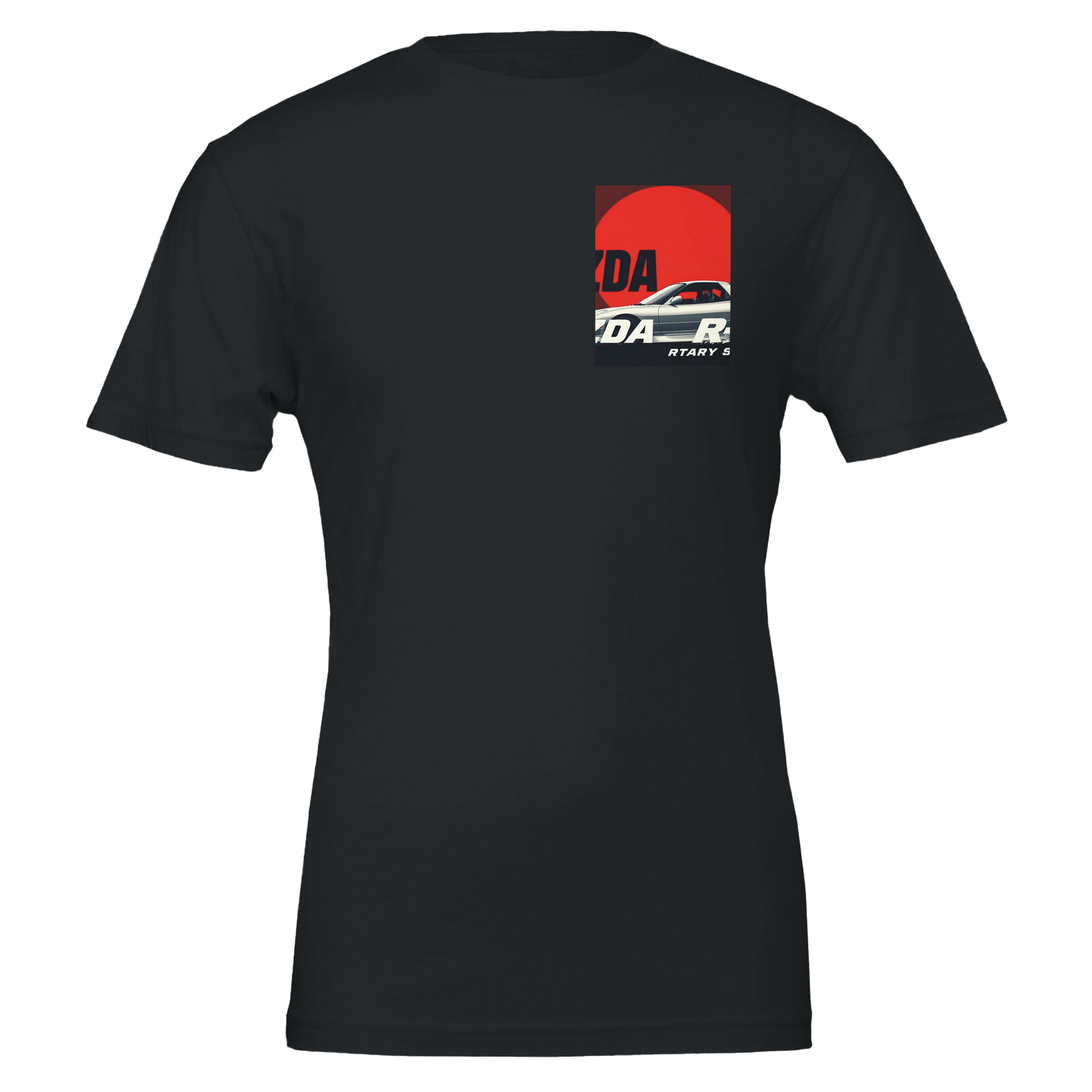 Mazda Rx7 Rising Sun T-Shirt Unisex Cotton Tee UK — T-Shirt | Wild Thread Co UK