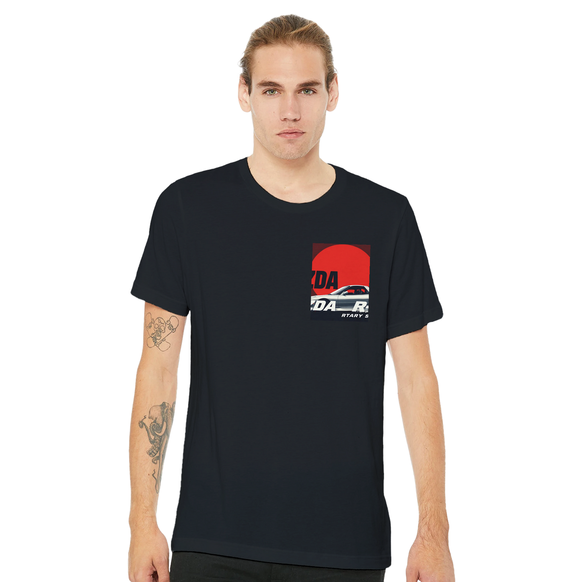 Mazda Rx7 Rising Sun T-Shirt Unisex Cotton Tee UK | Unique Gift - Wild Thread Co