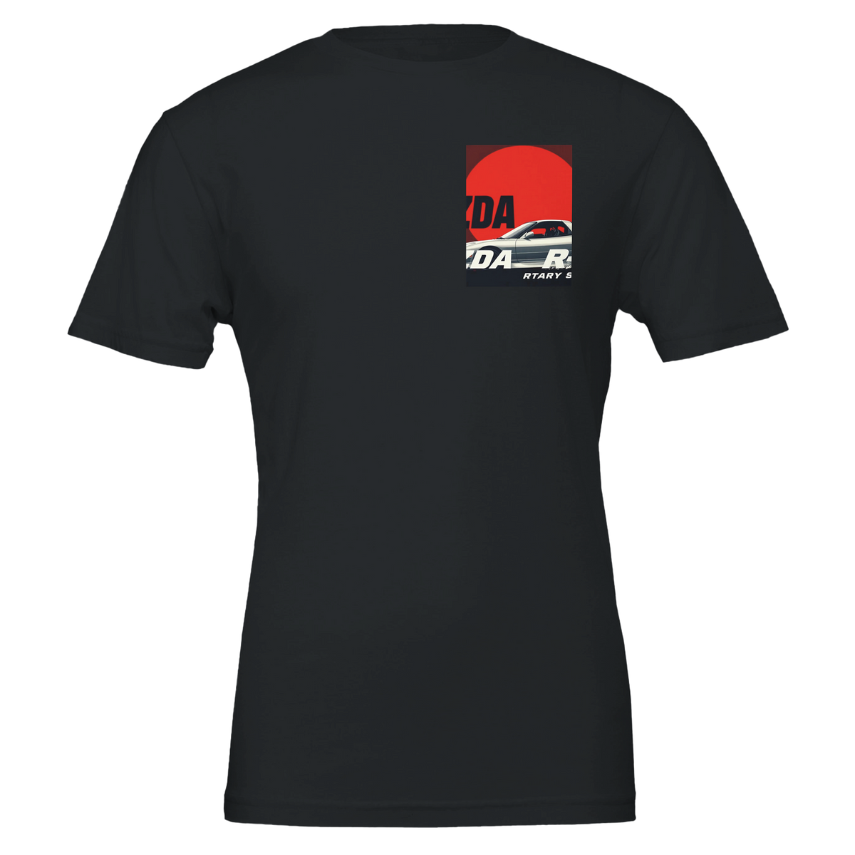 Mazda Rx7 Rising Sun T-Shirt Unisex Cotton Tee UK | Unique Gift - Wild Thread Co