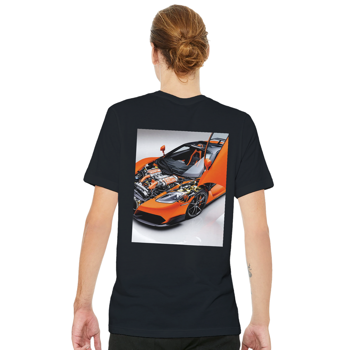 Mclaren F1 Orange | Garage Workshop Wall Art - Wild Thread Co