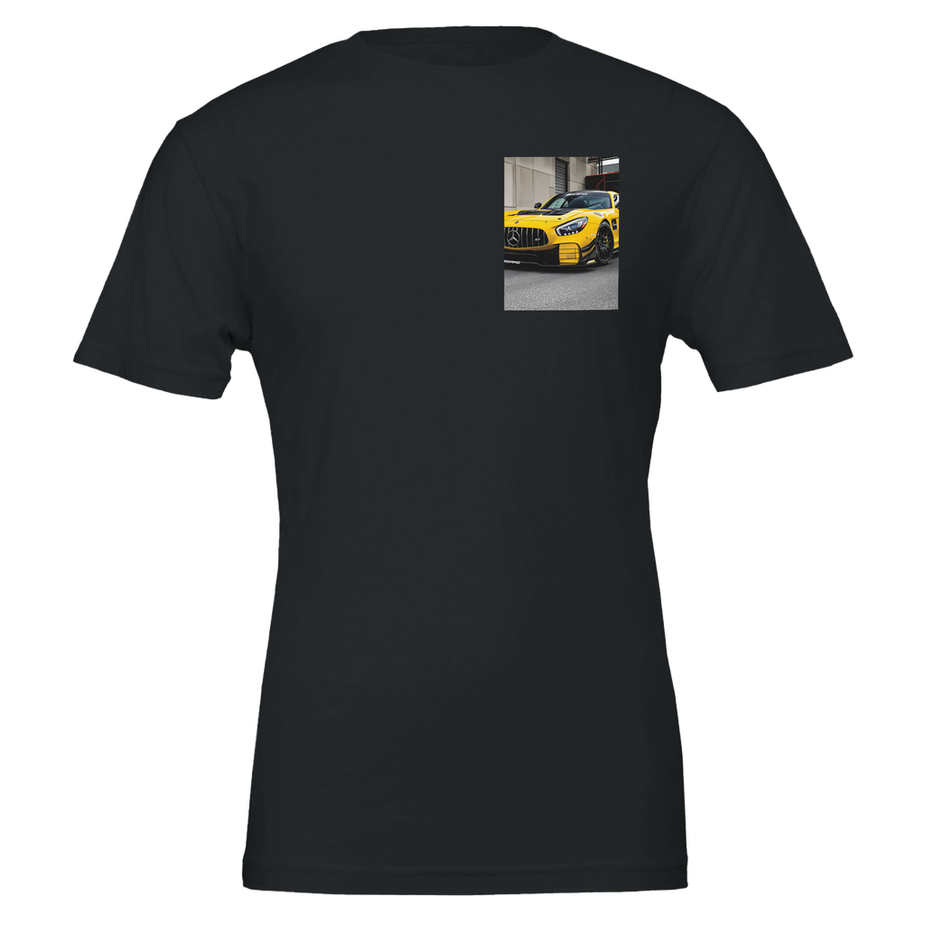 Mercedes Amg Gt Black T-Shirt — detail view | Wild Thread Co