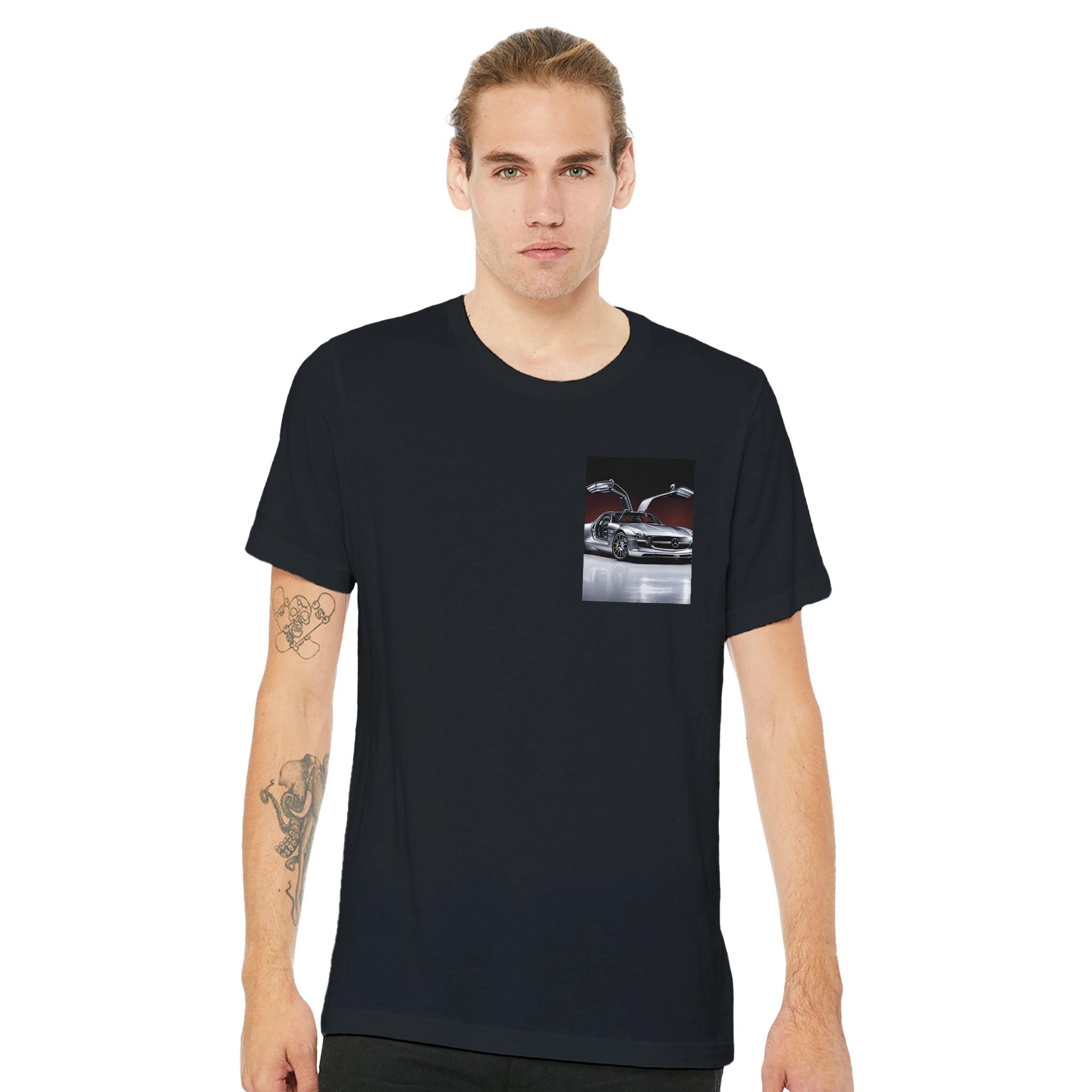 Mercedes Sls Amg T-Shirt — detail view | Wild Thread Co