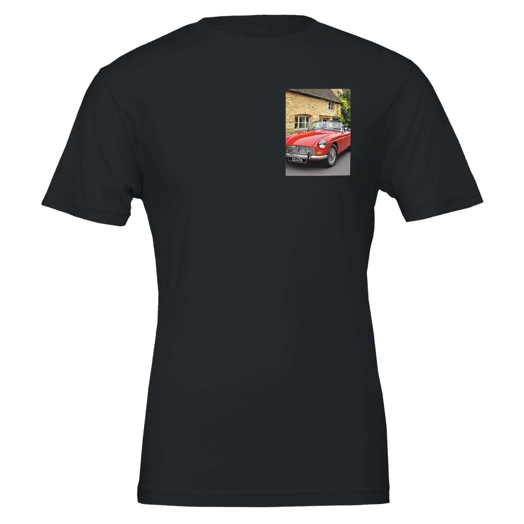 Mg B Roadster T-Shirt — detail view | Wild Thread Co