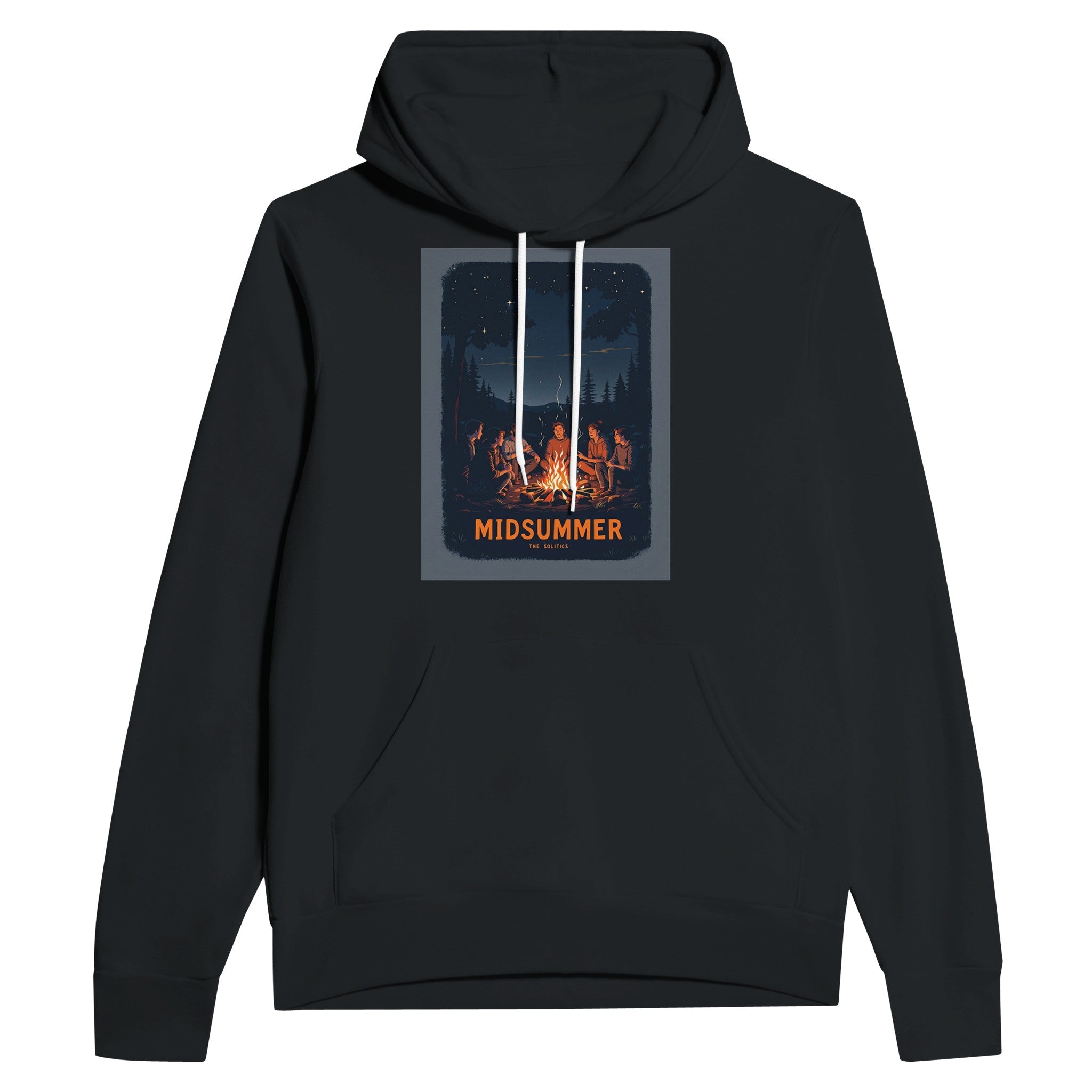 Midsummer Solstice Campfire Hoodie | Winter Solstice Gift UK - Wild Thread Co