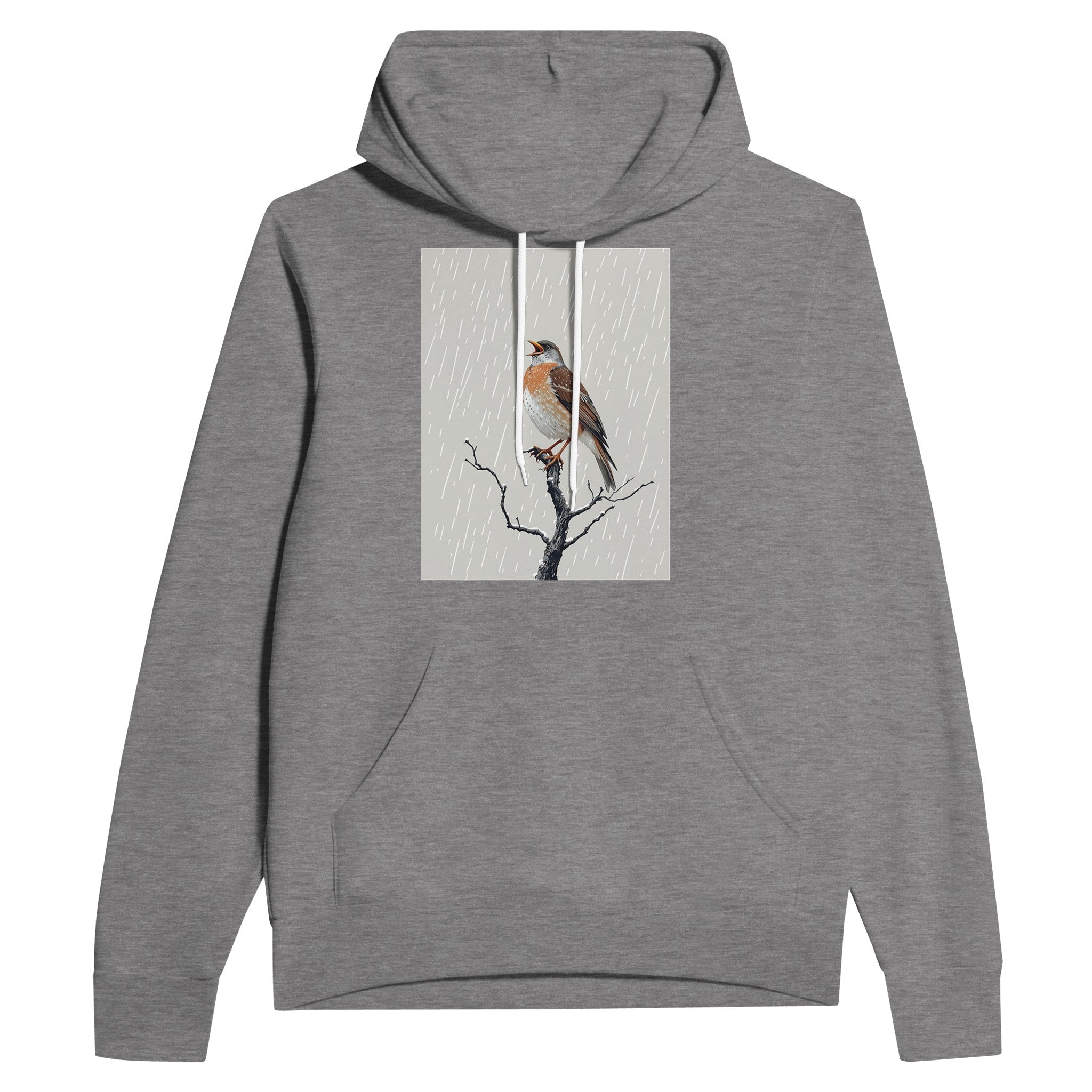 Mistle Thrush Stormcock British Bird Hoodie Gift - Wild Thread Co