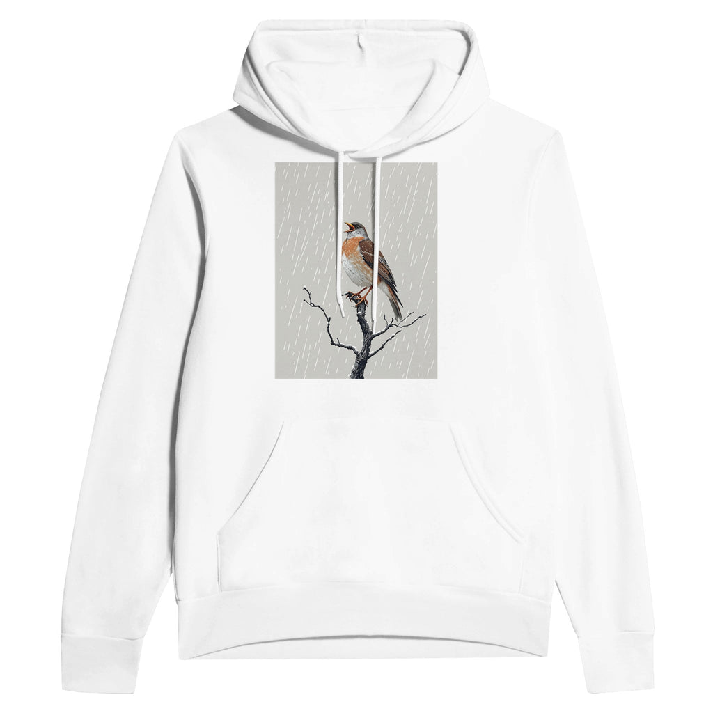 Mistle Thrush Stormcock British Bird Hoodie Gift - Wild Thread Co
