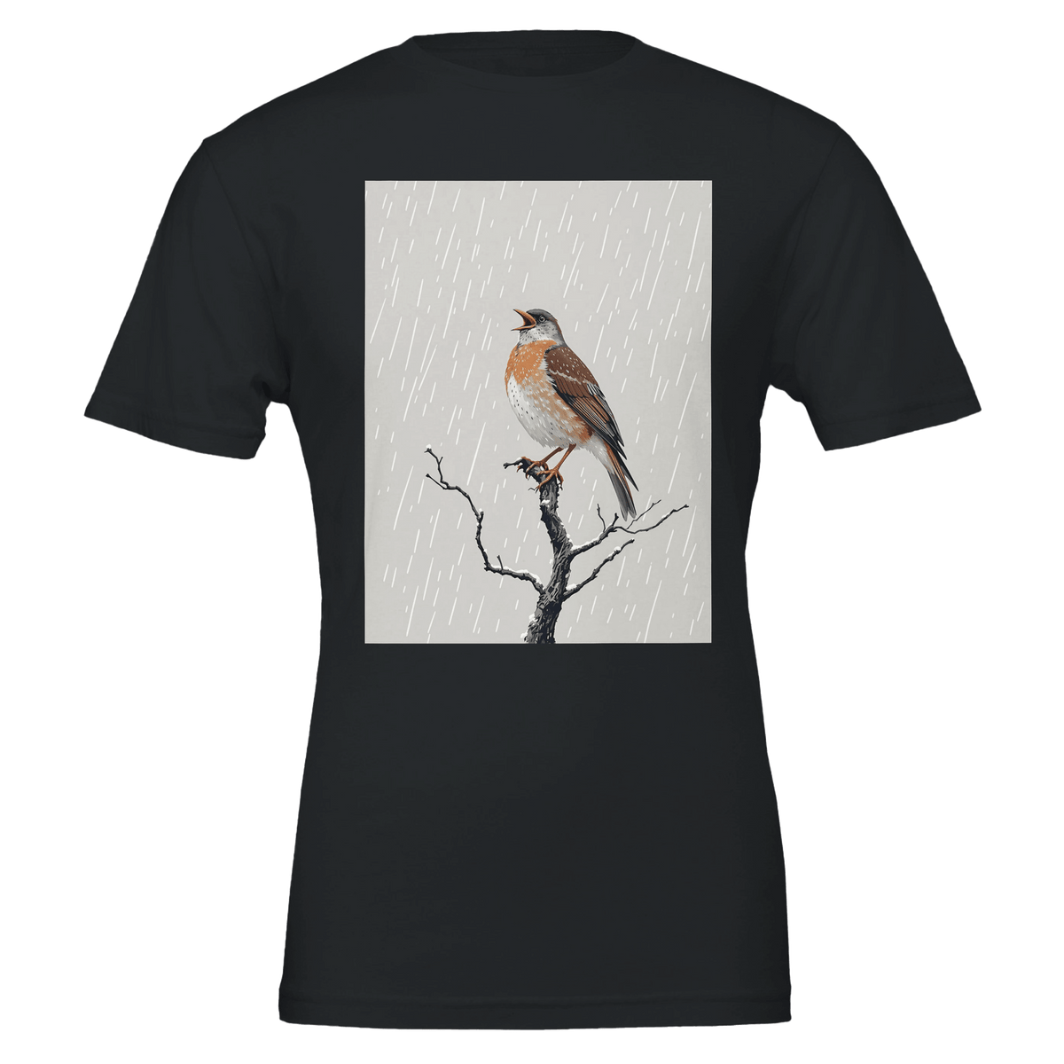 Mistle Thrush Stormcock British Bird T-Shirt Gift - Wild Thread Co