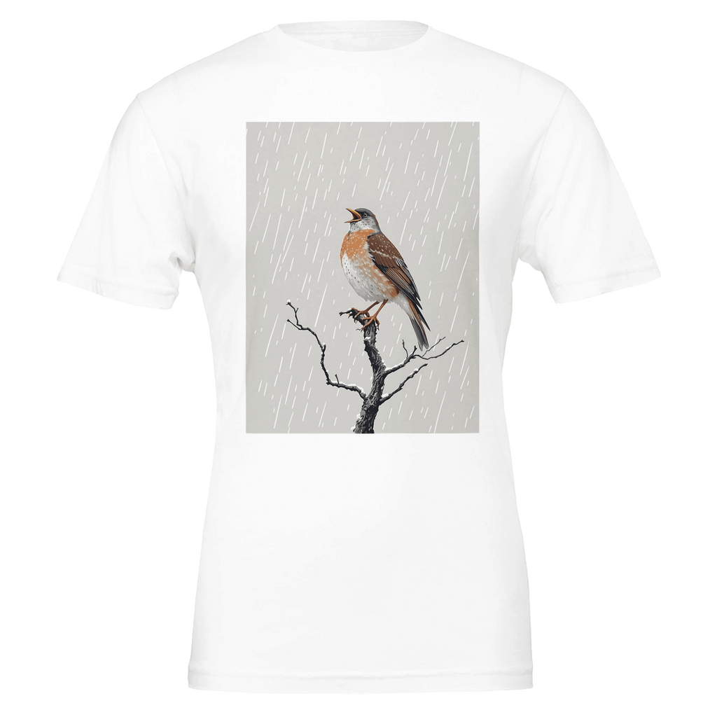 Mistle Thrush Stormcock British Bird T-Shirt Gift - Wild Thread Co