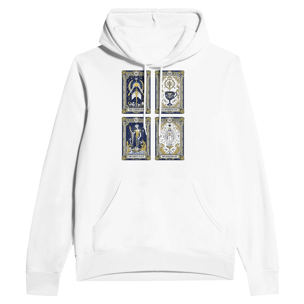 Modern Tarot Card Hoodie | Witchy Gift | Unisex Hoodie Navy - Wild Thread Co