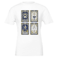 Modern Tarot Card T-Shirt | Witchy Gift | Unisex Tee Navy - Wild Thread Co