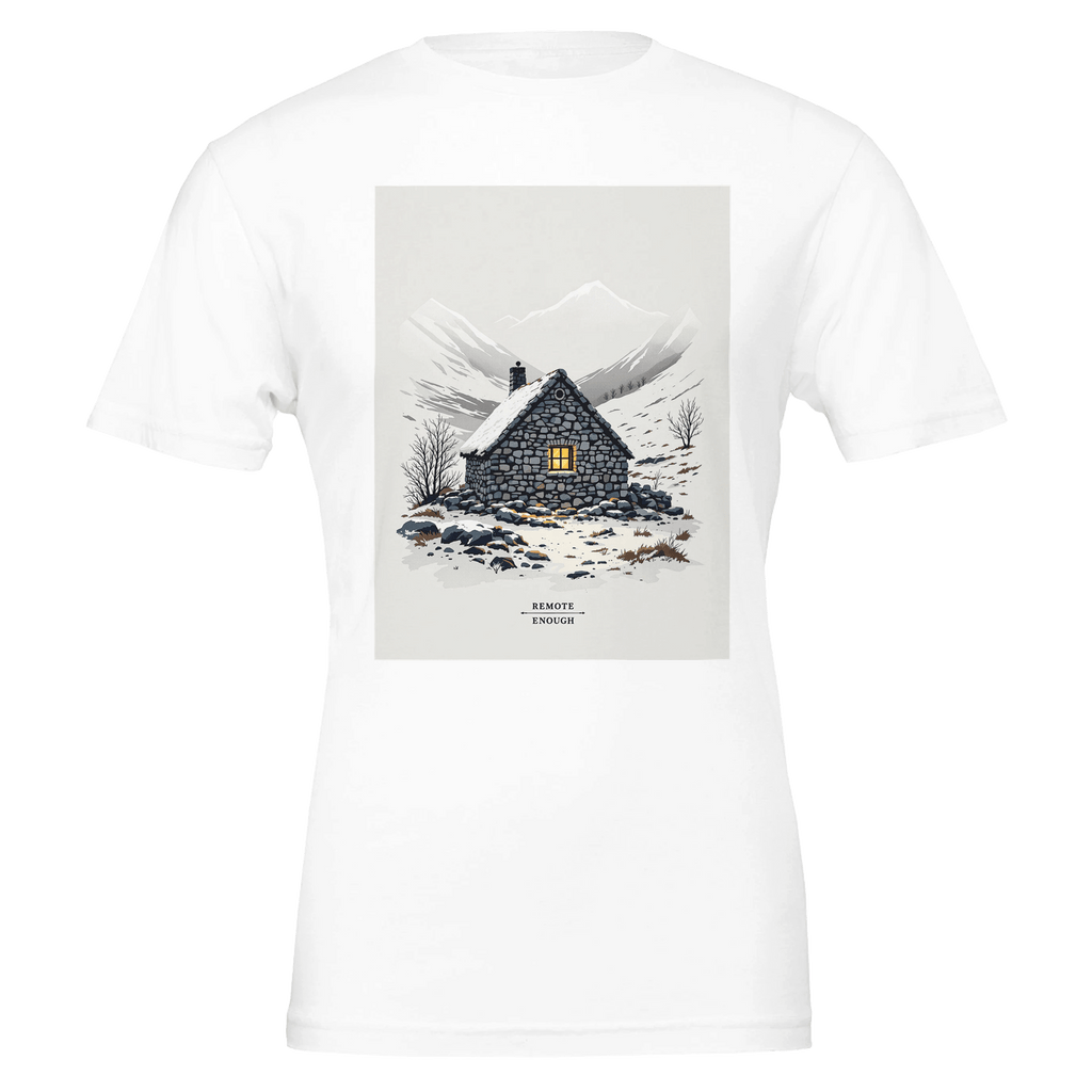 Mountain Bothy T-Shirt | Scotland Outdoor Shirt | Hiking Gift - Wild Thread Co