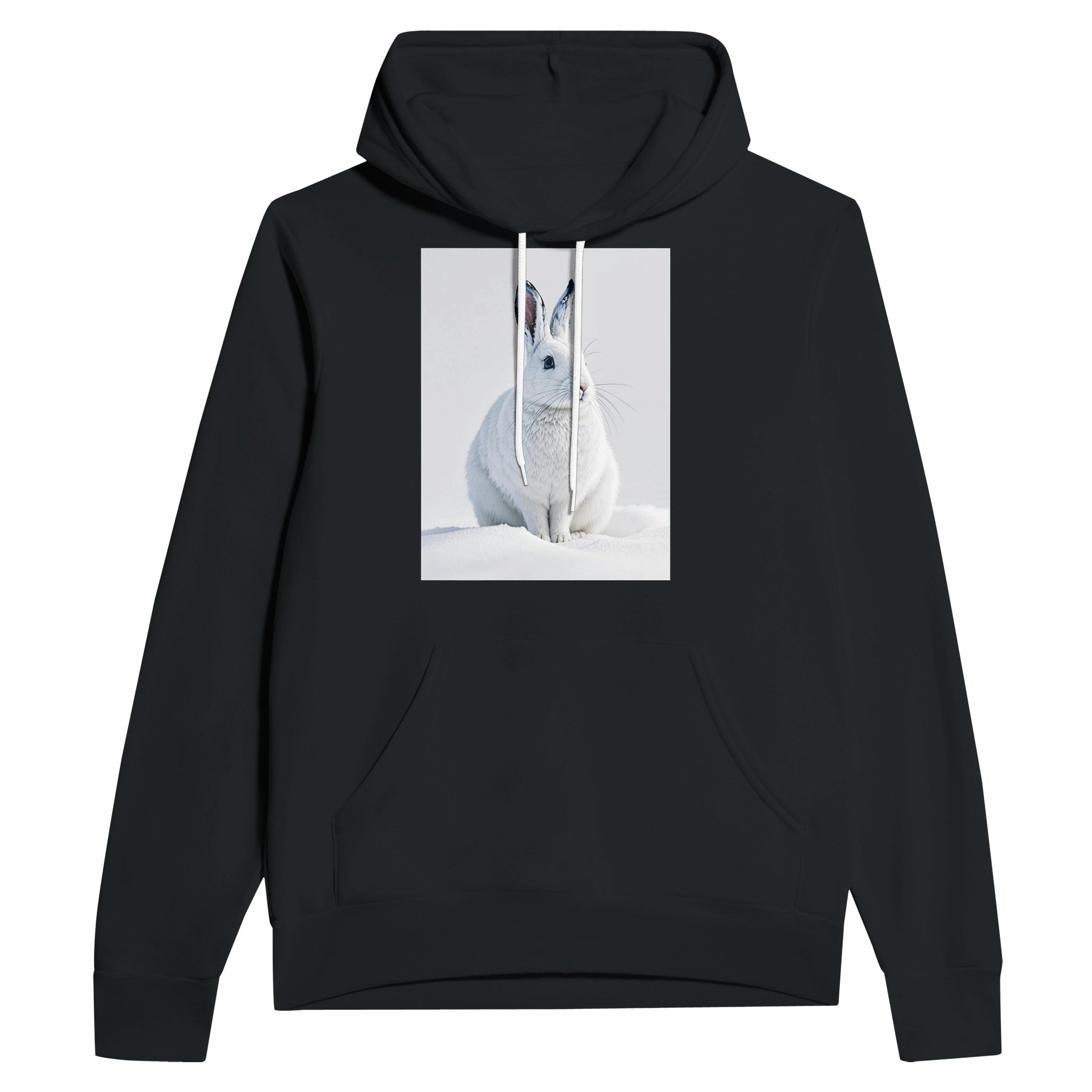 Mountain Hare Winter Wildlife Hoodie | Scottish Nature Gift - Wild Thread Co