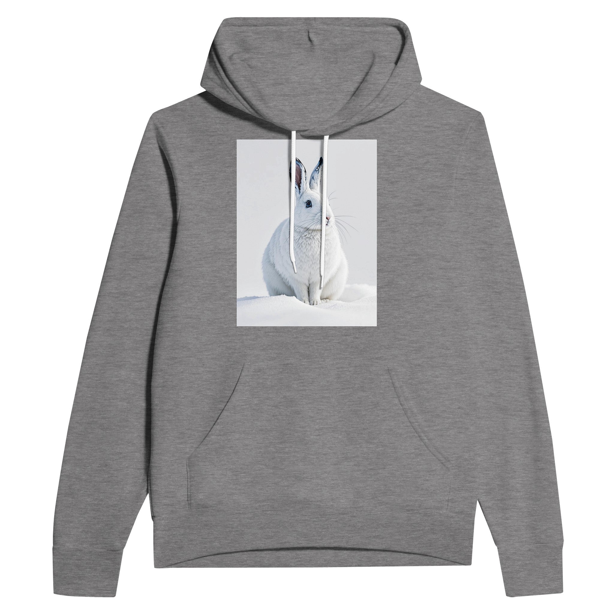 Mountain Hare Winter Wildlife Hoodie | Scottish Nature Gift - Wild Thread Co