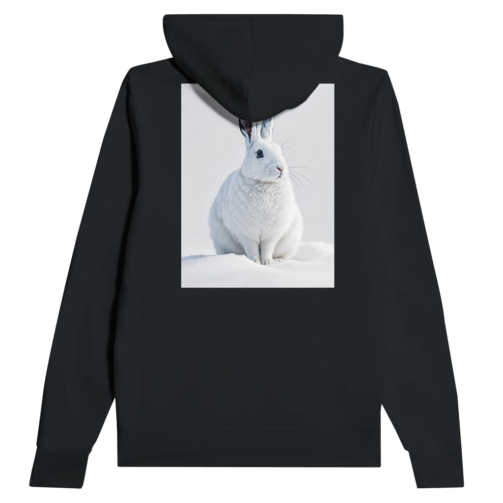 Mountain Hare Winter Wildlife Hoodie | Scottish Nature Gift - Wild Thread Co