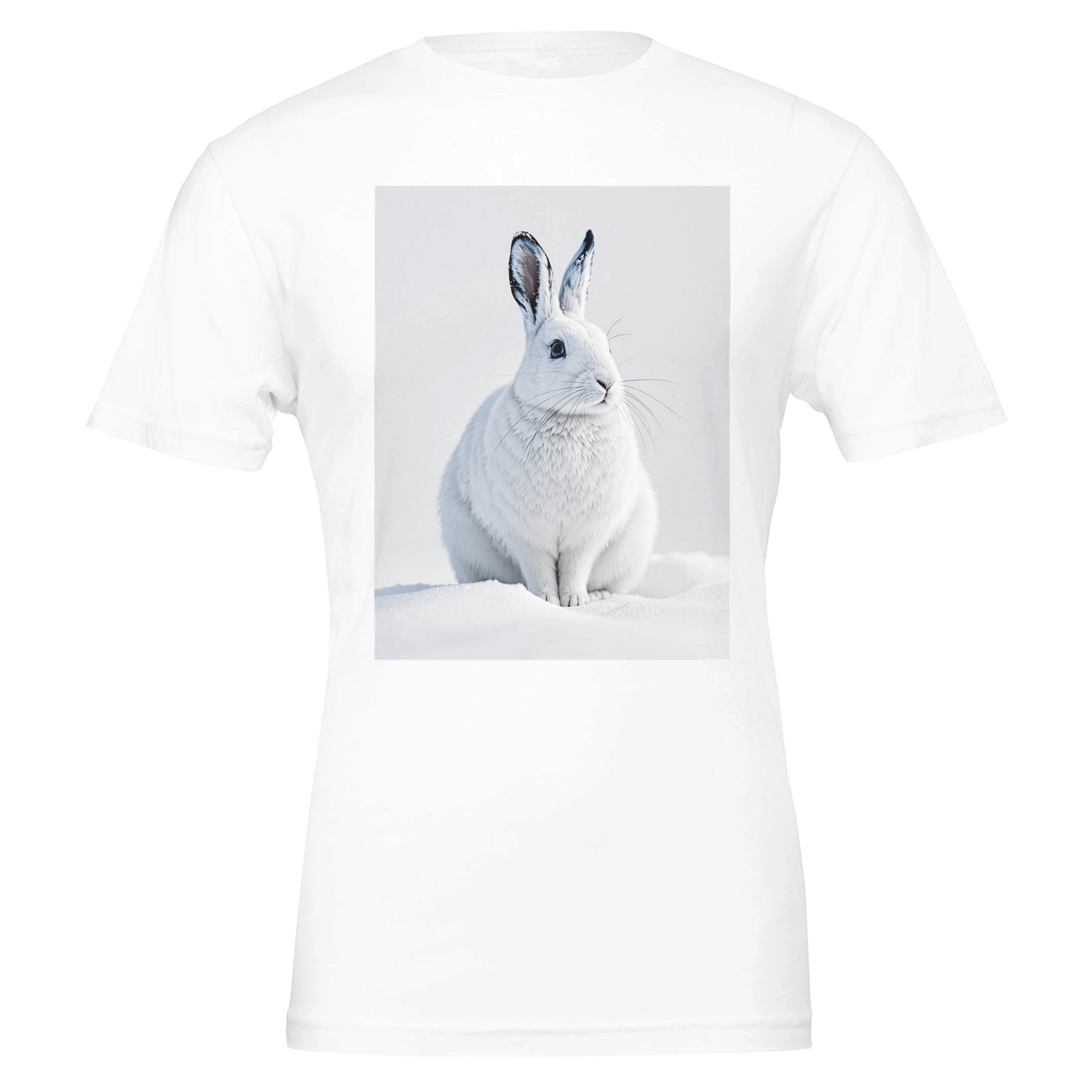 Mountain Hare Winter Wildlife T-Shirt | Scottish Nature Gift - Wild Thread Co