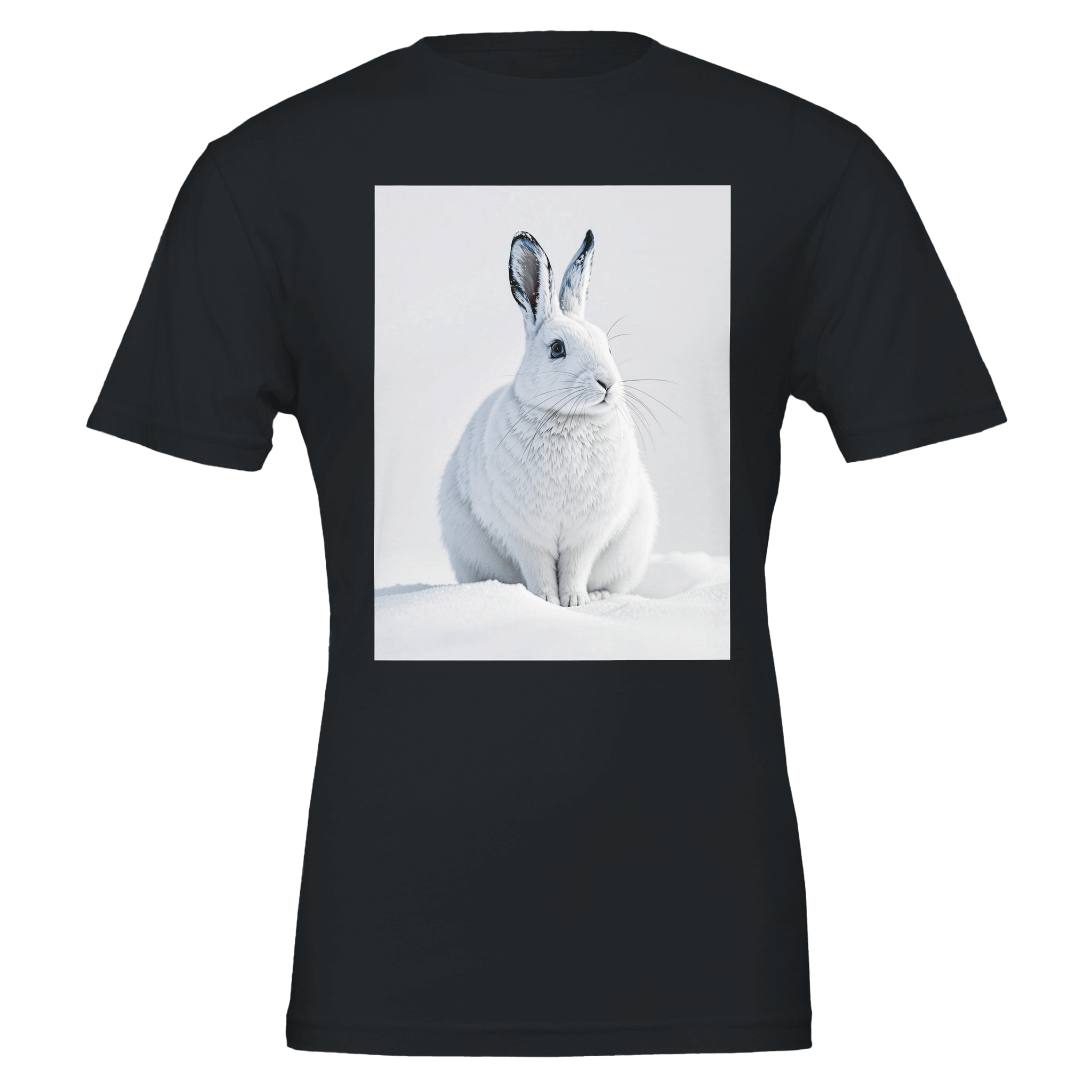 Mountain Hare Winter Wildlife T-Shirt | Scottish Nature Gift - Wild Thread Co