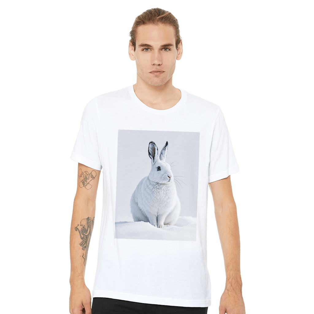 Mountain Hare Winter Wildlife T-Shirt | Scottish Nature Gift - Wild Thread Co