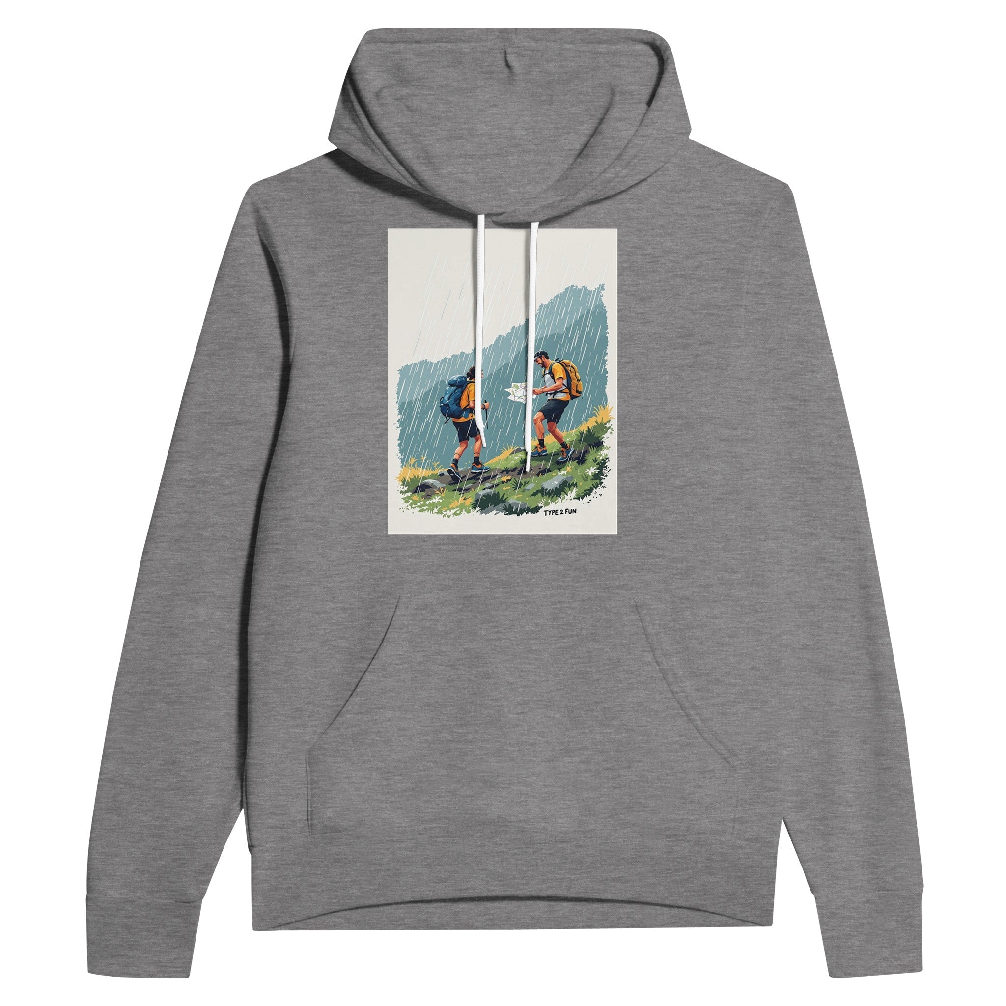 Mountain Marathon Hoodie | Fell Running Gift | Endurance Humour Hoodie - Wild Thread Co