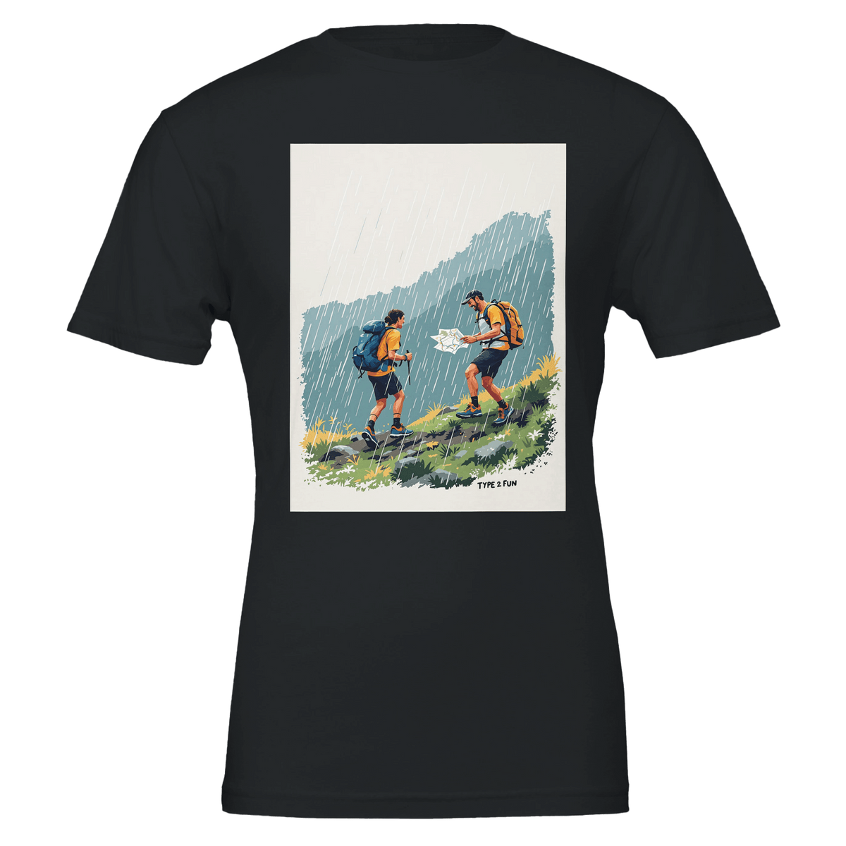 Mountain Marathon Shirt | Fell Running Gift | Endurance Humour Tee - Wild Thread Co