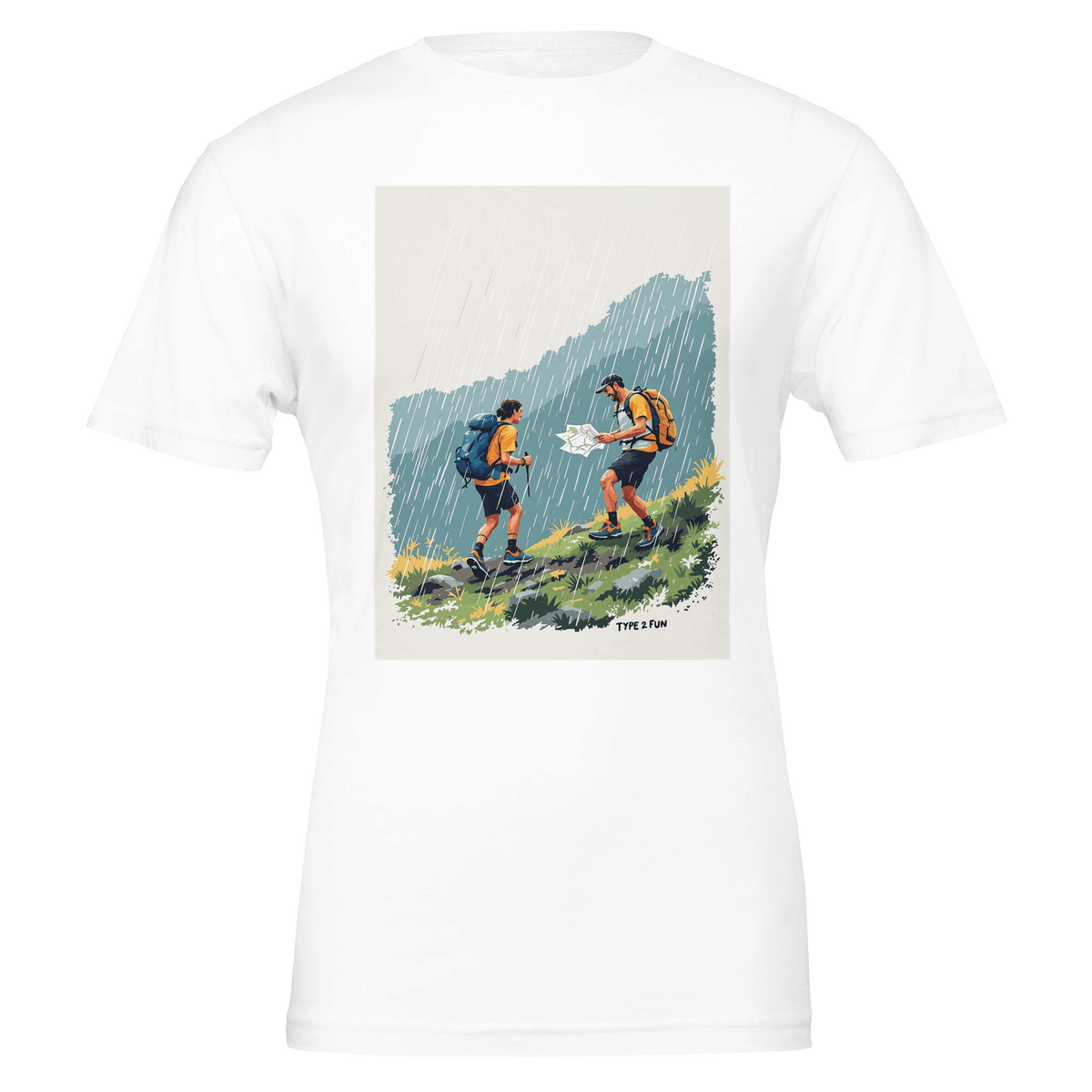 Mountain Marathon Shirt | Fell Running Gift | Endurance Humour Tee - Wild Thread Co